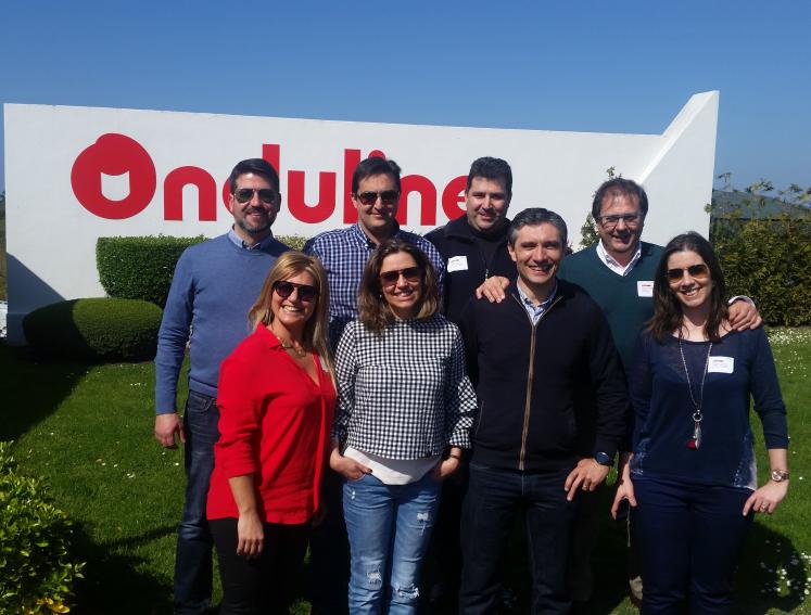 Onduline is a decidedly multicultural company - photo of the Portugal team